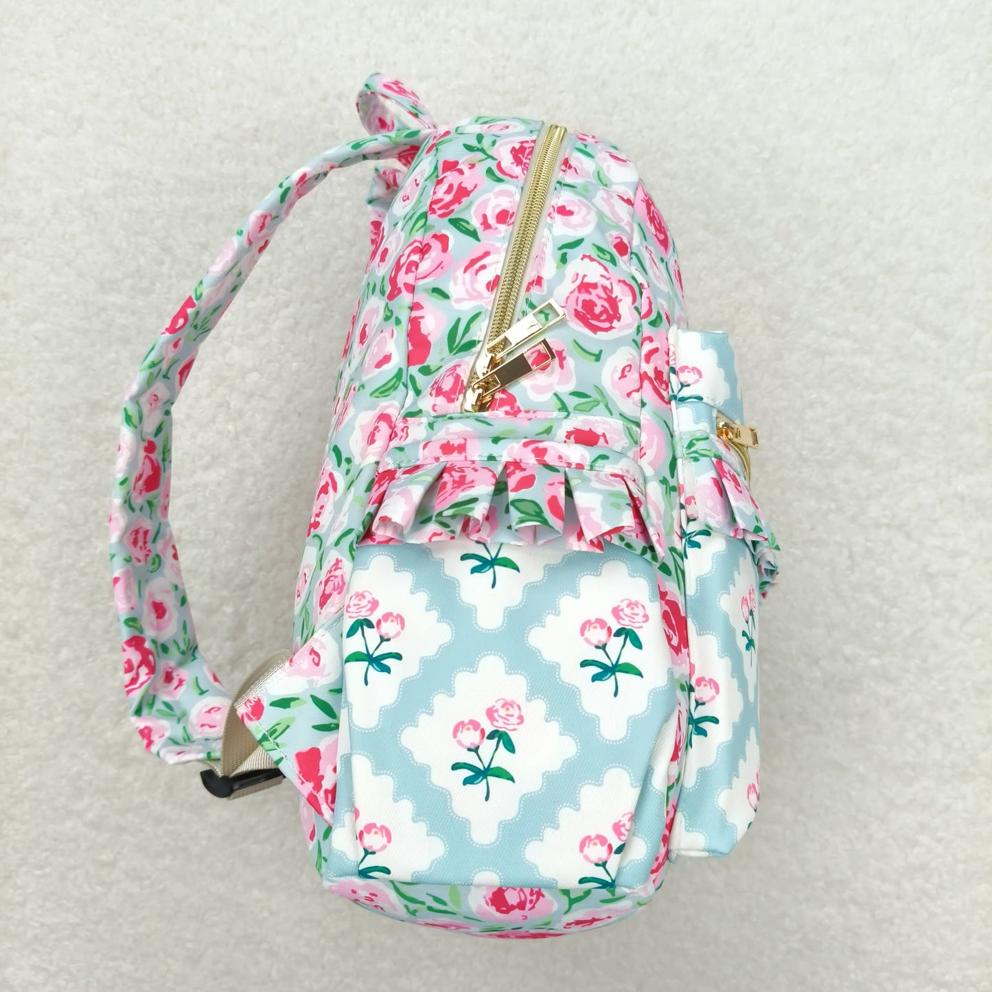 Baby Girl Flower Backpack Bags