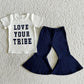 Promotion Baby Girl love your tribe Outfit