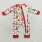 Baby Boy Girl Adult Women Christmas Green Face Frog Sibling Family Romper Pajamas Set