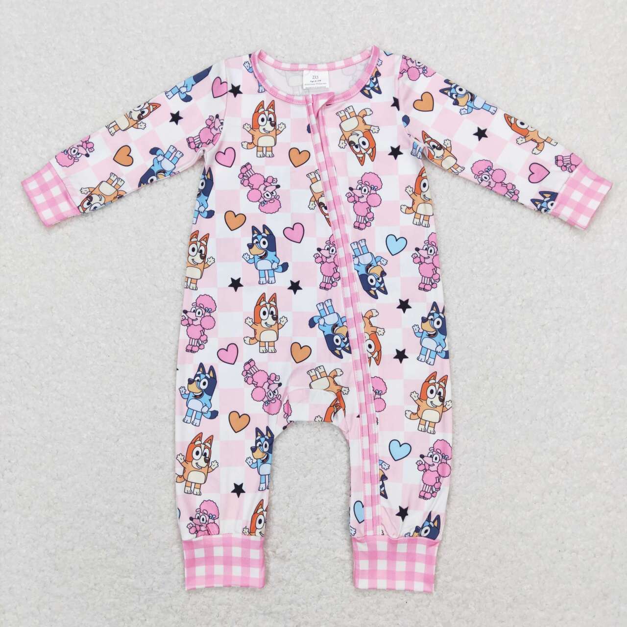 Baby Girl Adult Women Dogs Hearts Sibling Family Valentine's Day Romper Blanket Clothes Pajamas Set