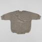 Sibling Baby Boys Girls Infant Long Sleeves Cotton Sweater Bubble Rompers RTS