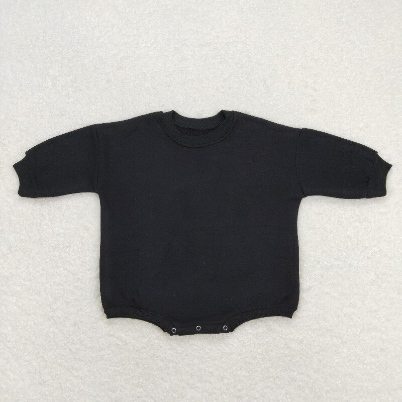 Sibling Baby Boys Girls Infant Long Sleeves Cotton Sweater Bubble Rompers RTS