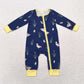 Baby Boy Girl Long Sleeves Ducks Sibling Romper Pajamas Clothes Set