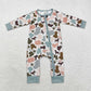 Baby Boy Girl Green Camo Duck Dog Sibling Romper Pullover Pajamas Set