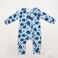 Baby Boy Girl Long Sleeves Pumpkins Zipper Sleeper Romper Sibling Fall Clothes RTS