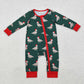 Baby Boy Girl Adult Christmas Ducks Sibling Family Bamboo Romper Pajamas Set