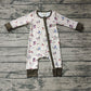 Baby Boy Infant Long Sleeves Ducks Hunting Zipper Romper