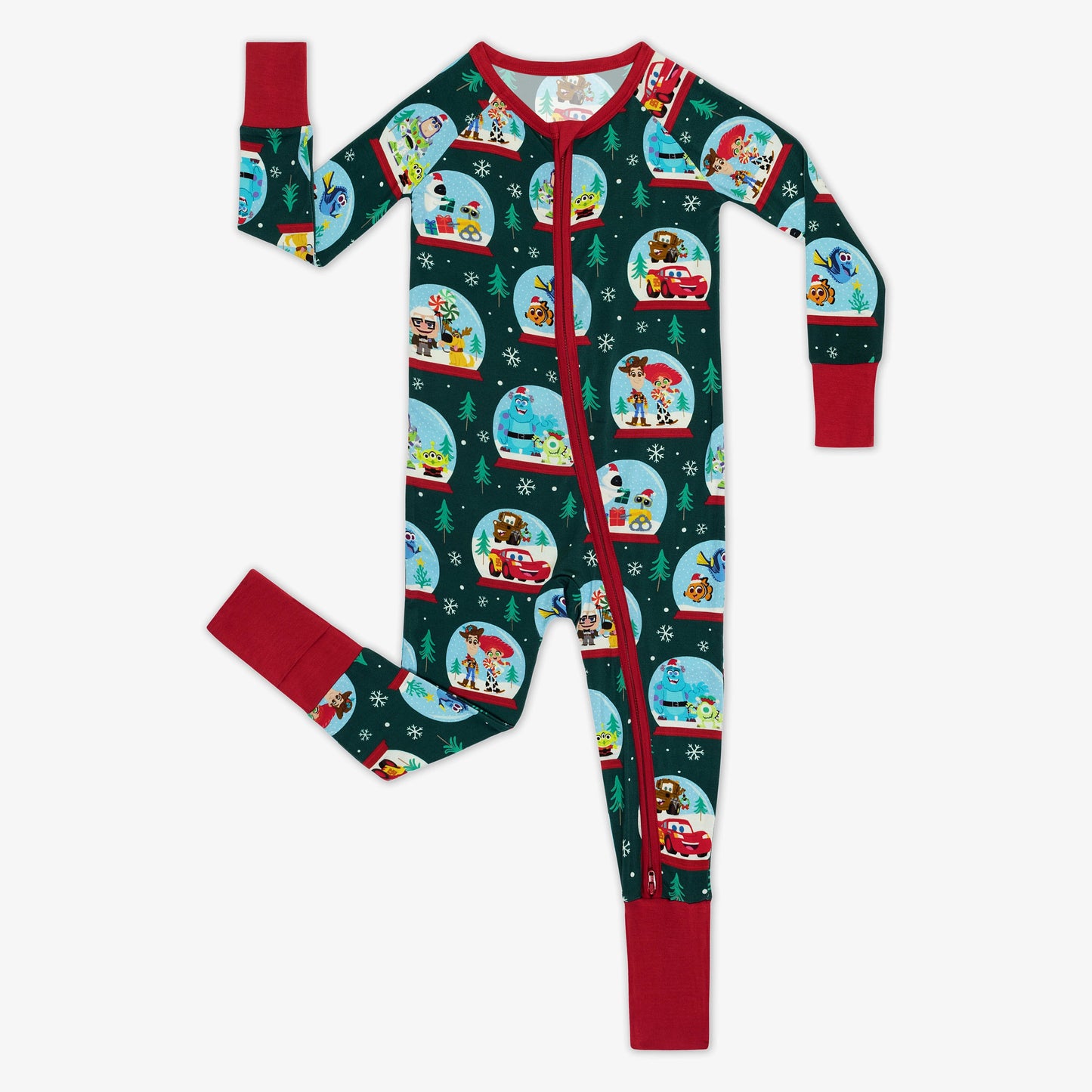 Pre-order Baby Boy Infant Long Sleeves Toys Christmas Zipper Romper