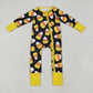 Baby Boy Girl Toddler Long Sleeves Zipper Sibling Romper Clothes RTS