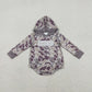 Sibling Baby Kids Long Sleeves Embroidery Mama's Boy Hoodie Camo Bubble Rompers RTS
