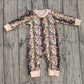Baby Boys Infant Long Sleeve Leaves Camo Sleeper Romper RTS