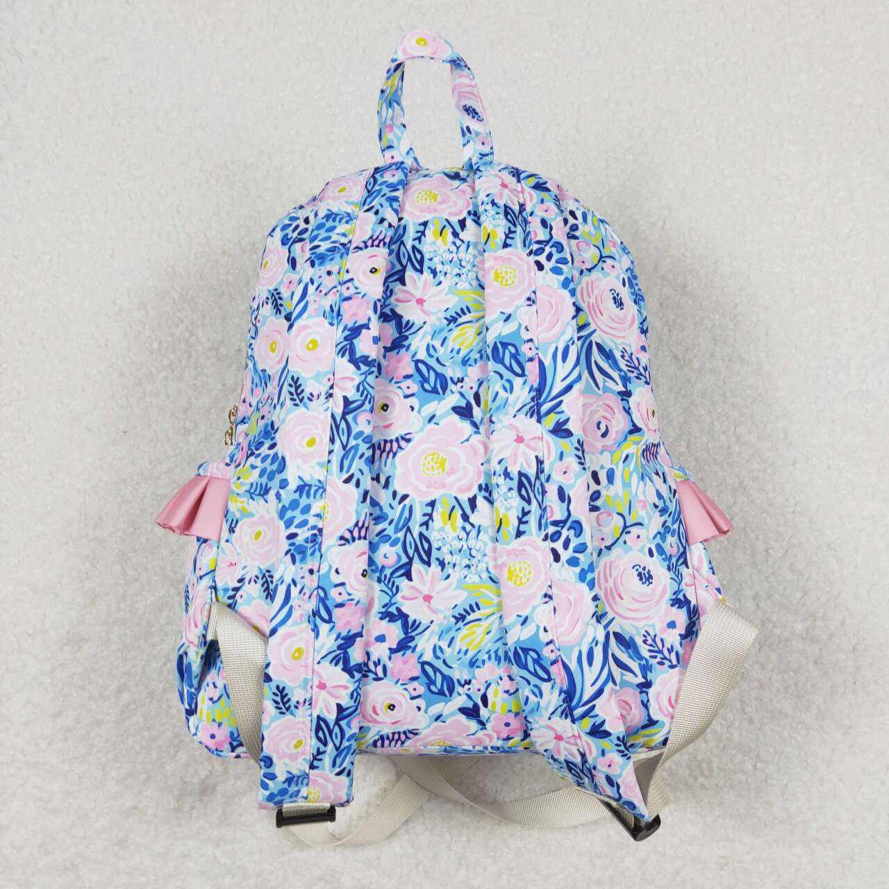 Baby Girl Floral Blue Backpack Bag