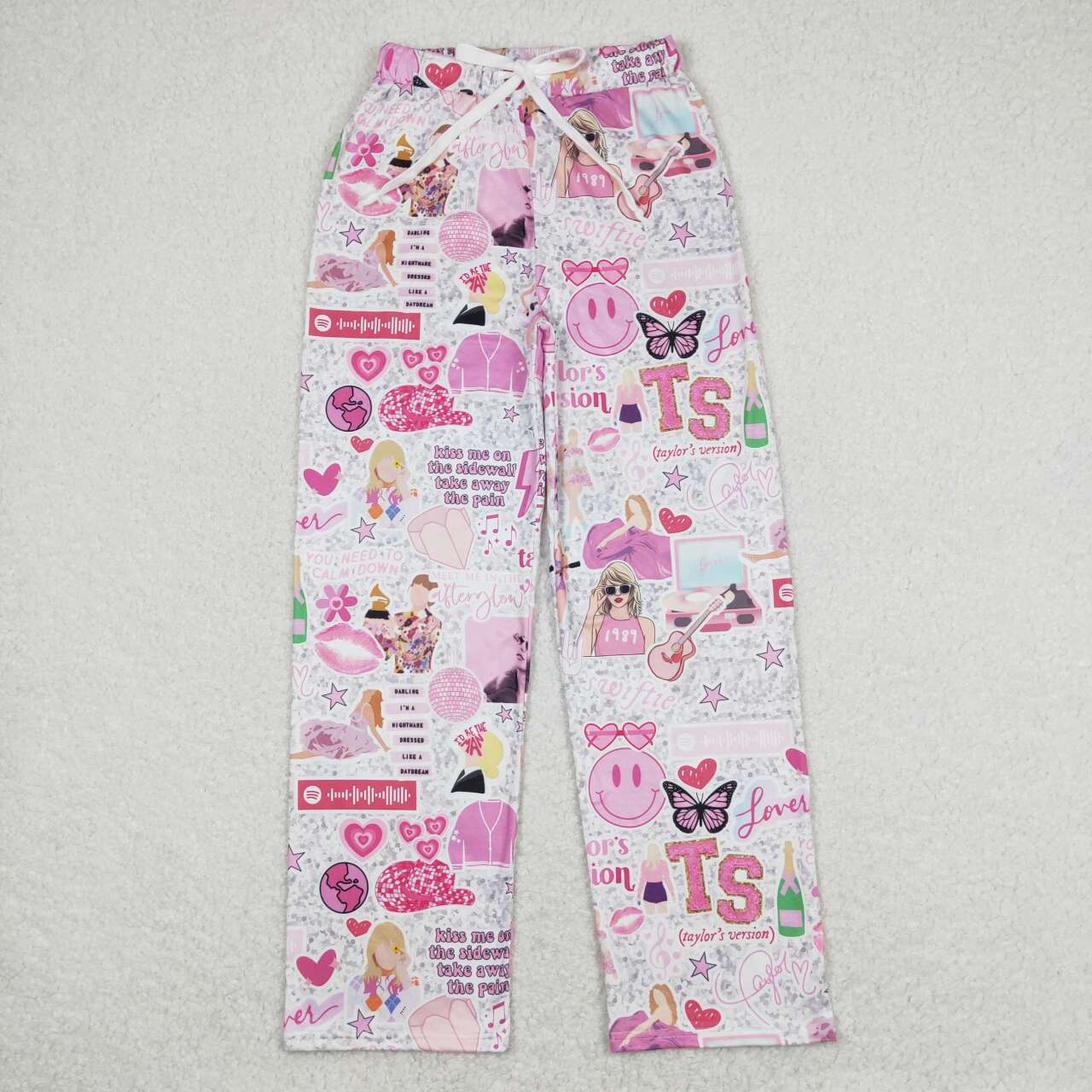 Adult Women Singer PInk Pajamas Pants