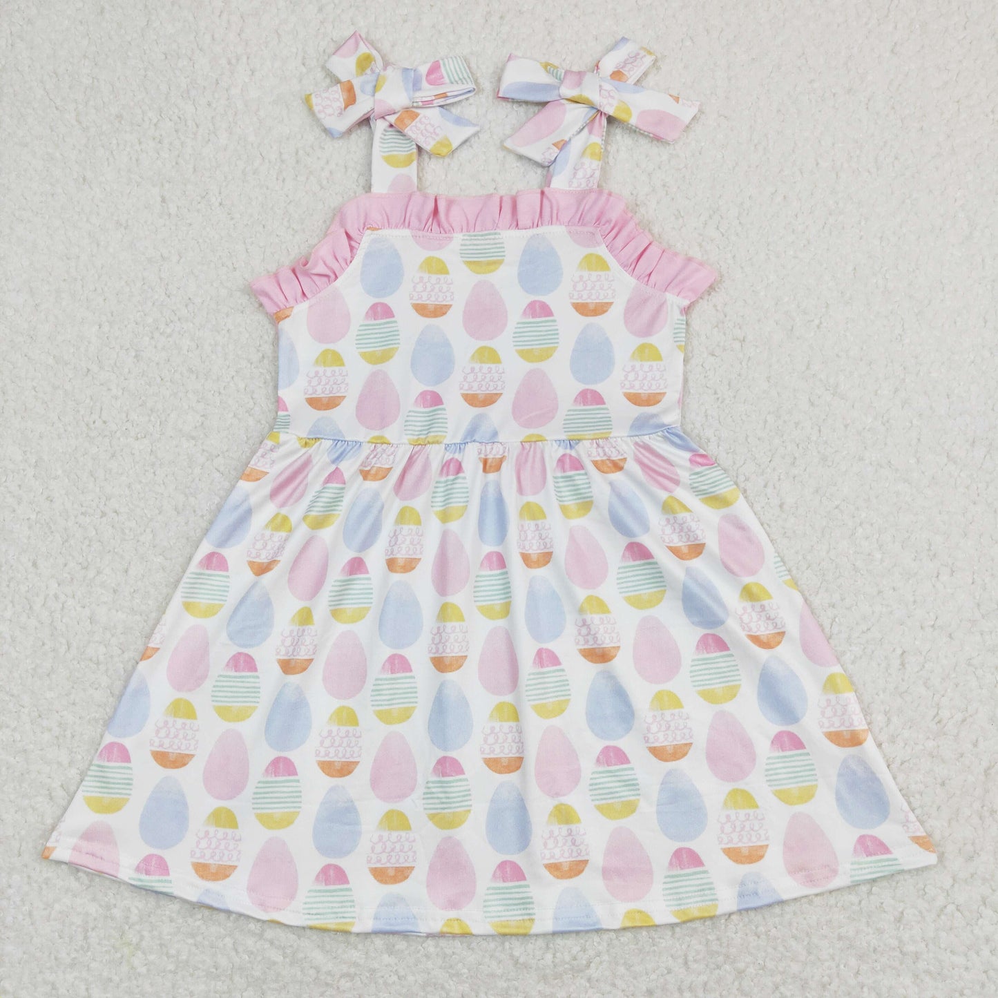 GSD0754 Baby Girl Easter Eggs Dress