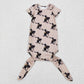 Newborn Baby Kids Short Sleeves Sibling Western Sleepwear Gowns Romper