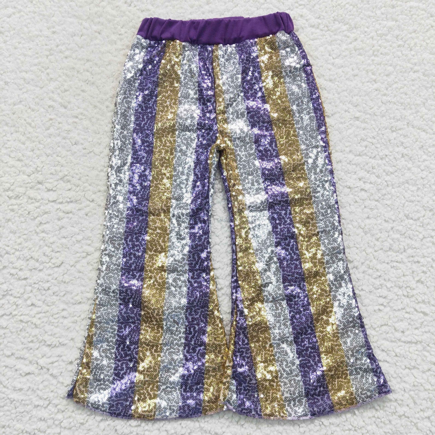 P0276 Baby Girl Sequin Halloween Sequins Pants