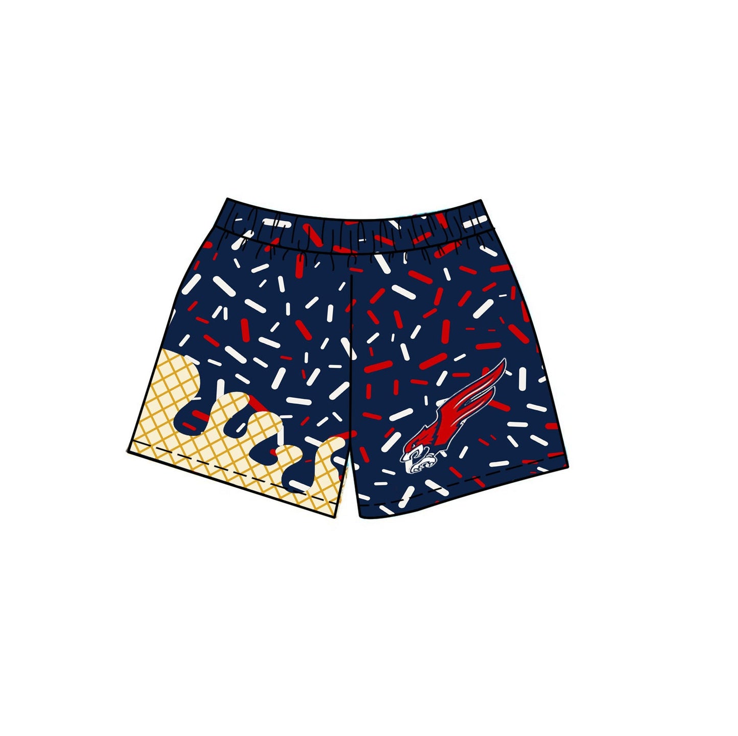 Adult Man Custom Football F Team Shorts  ( Moq 5 )