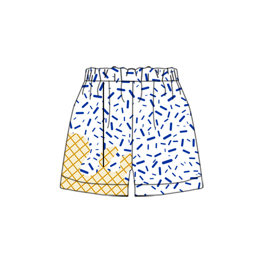 Adult Man Custom Football Team White Shorts  ( Moq 5 )