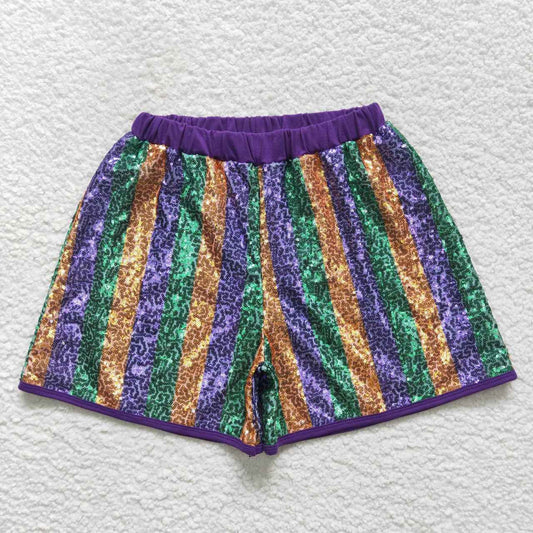 SS0119 Adult Women Baby Girl Sequins Shorts