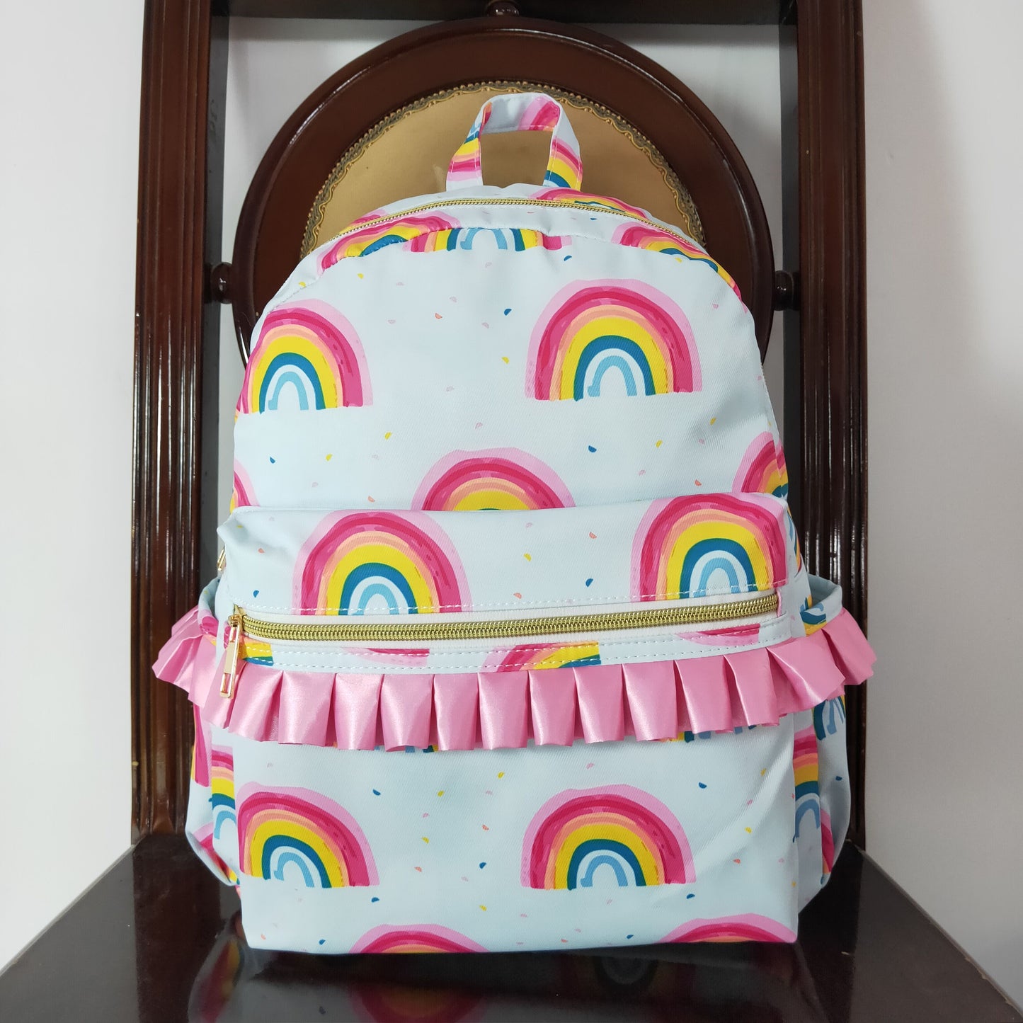 Baby Girl Rainbow Backpack Bags