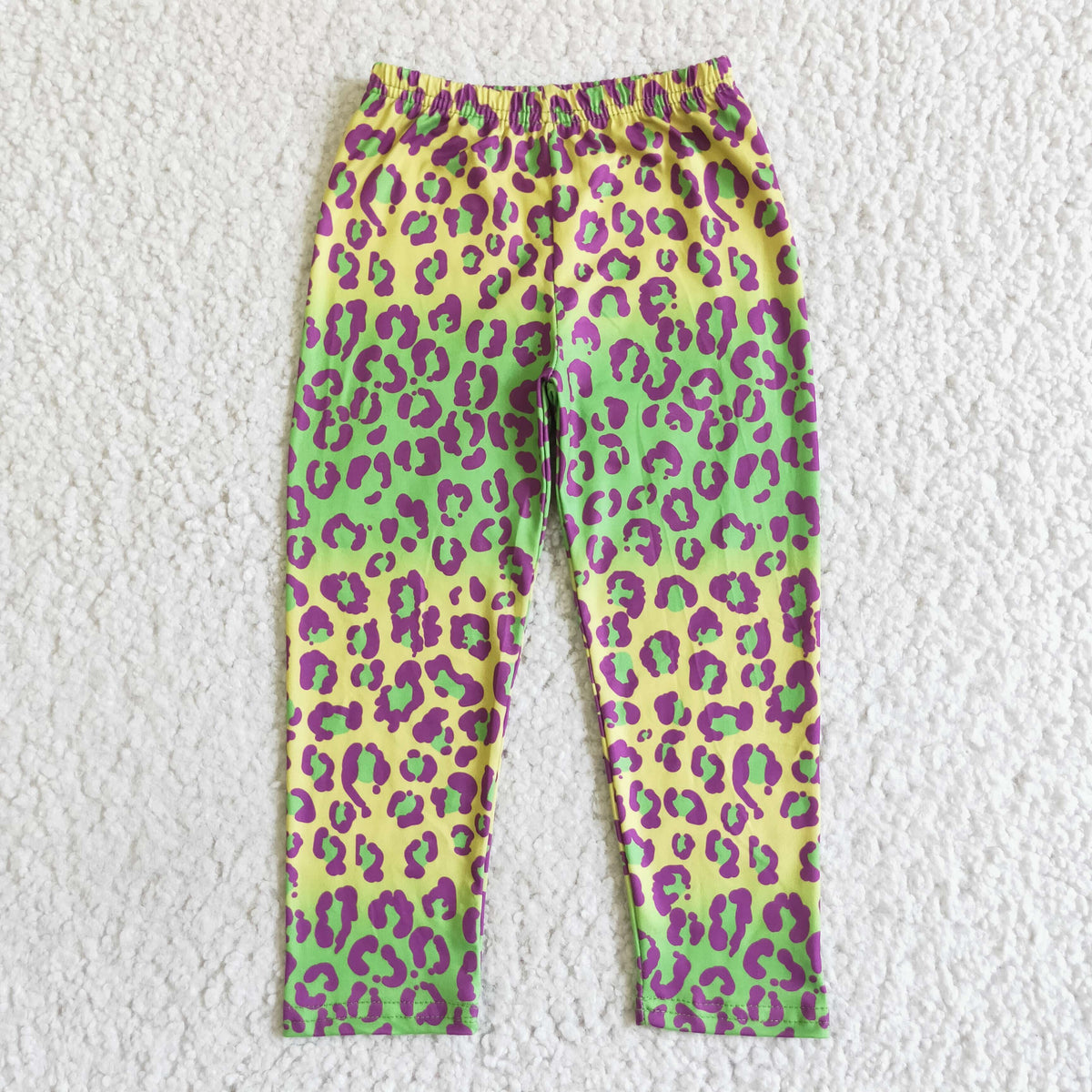 Promotion Baby Girls Kids Colorful Leopard Pants Bottoms Clothes RTS