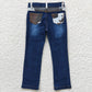Sibling Baby Boys Girls Denim Pants Jeans Clothes RTS