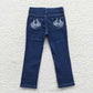 Sibling Baby Boys Girls Denim Pants Jeans Clothes RTS