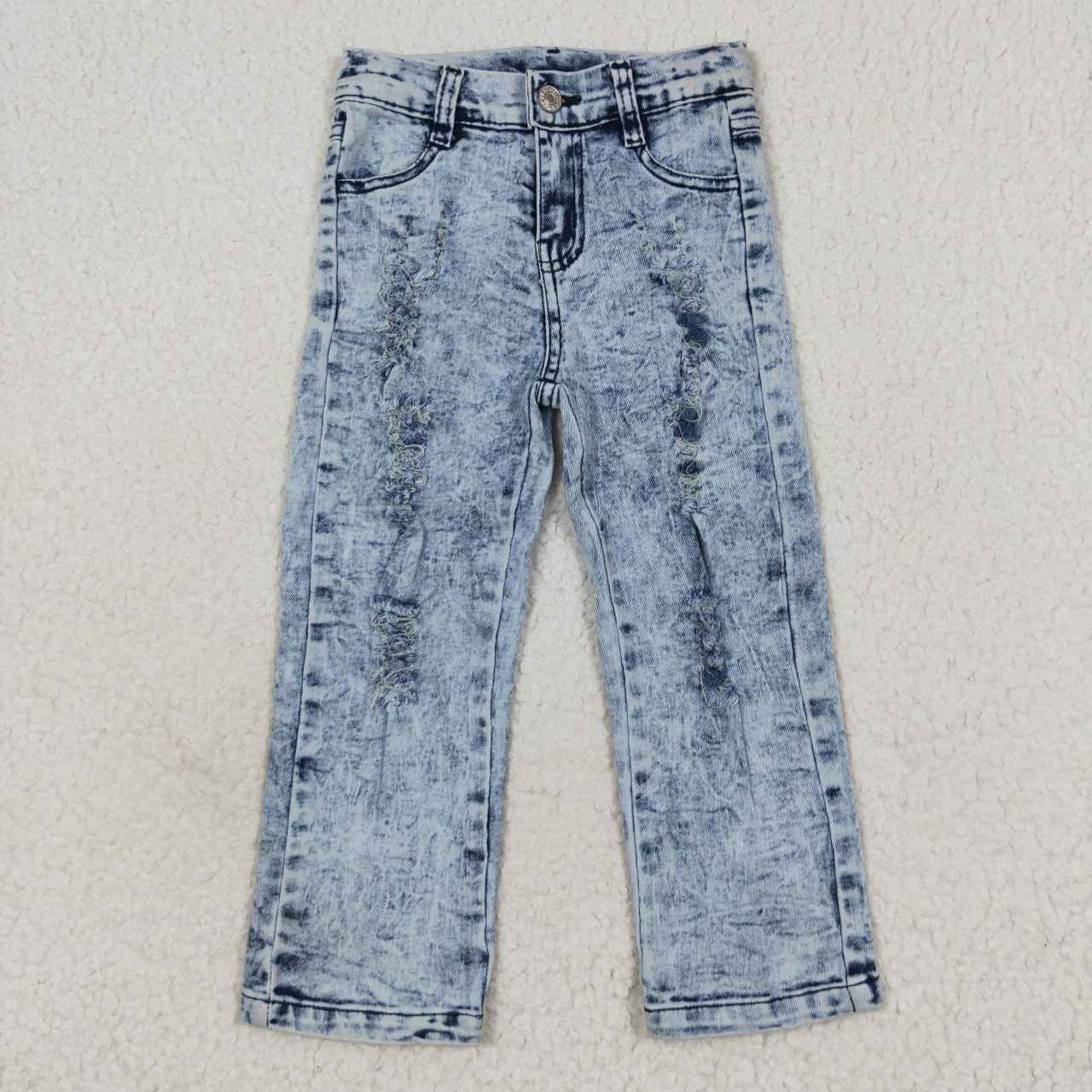 Sibling Baby Boys Girls Denim Pants Jeans Clothes RTS