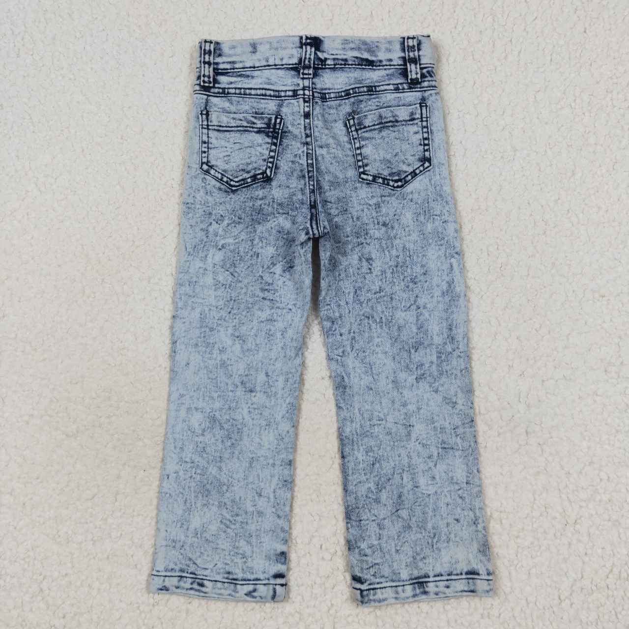 Sibling Baby Boys Girls Denim Pants Jeans Clothes RTS