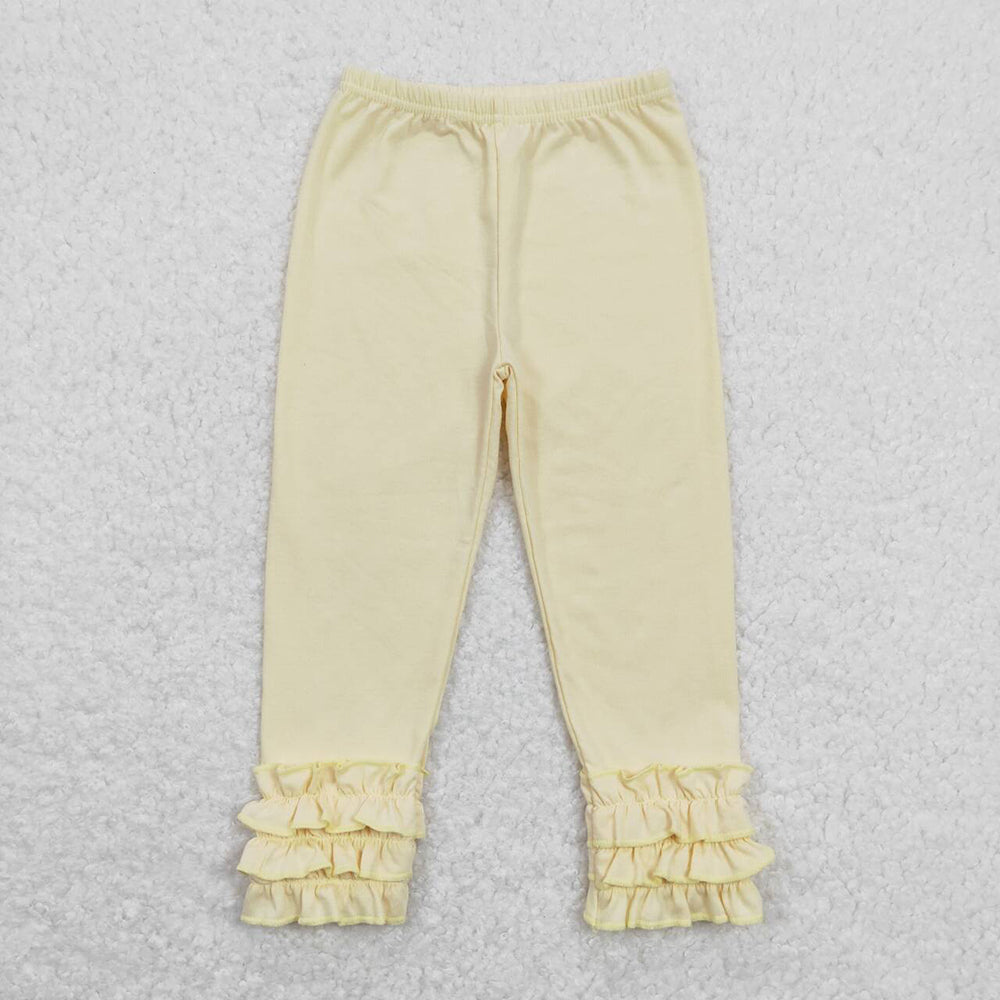 Baby Girl Sibling Cotton Icing Ruffle Legging Pants