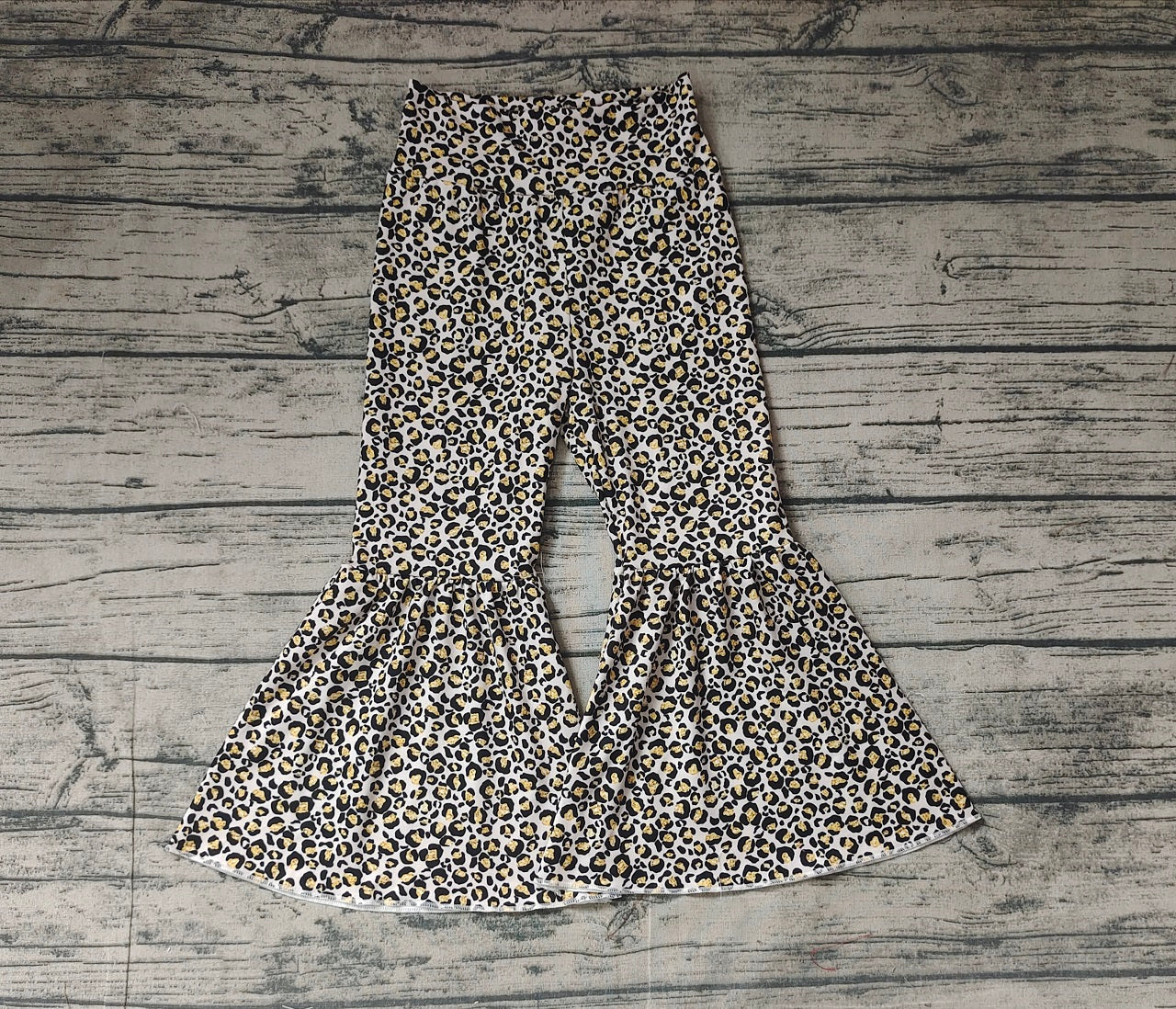 Baby Girl Leopard Bell Pants