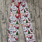 Adult Women Christmas Cows Bottom Pants Pajamas