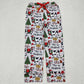 Sibling Adult Men Women Christmas Print Pajamas Pants Bottoms Clothes RTS