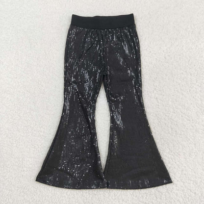 Baby Girl Sequins Bell Bottom Pants