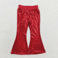 Baby Girl Sequins Bell Bottom Pants