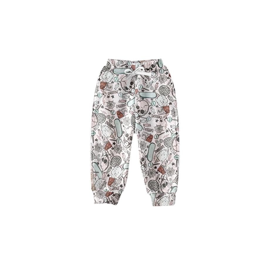 Pre-order Baby Girl Halloween Skull Candy Pants