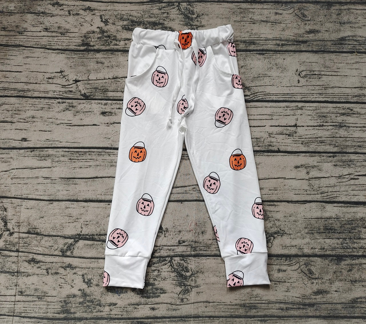 Baby Girl Halloween Pumpkin Pants