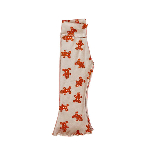 Pre-order Baby Girl Christmas Gingerbread Bell Pants