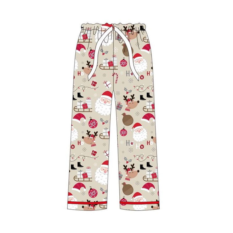 Pre-order Adult Women Christmas Santa Bottom Pants Pajamas