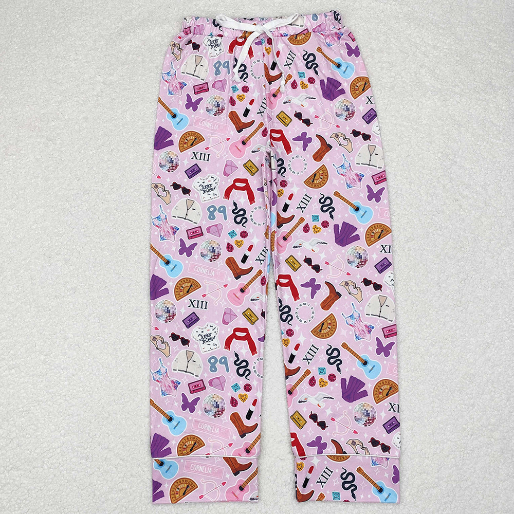 Adult Women Singer Sibling Singer Pajamas Bottom Pants