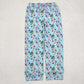 Sibling Adult Christmas Cartoon Print Men Women Pajamas Pants Bottom Clothes RTS