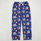 Sibling Adult Christmas Cartoon Print Men Women Pajamas Pants Bottom Clothes RTS