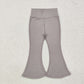 Sibling Baby Girls Kids Yoga Active Bell Bottom Pants RTS