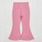 Sibling Baby Girls Kids Yoga Active Bell Bottom Pants RTS