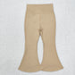 Sibling Baby Girls Kids Yoga Active Bell Bottom Pants RTS