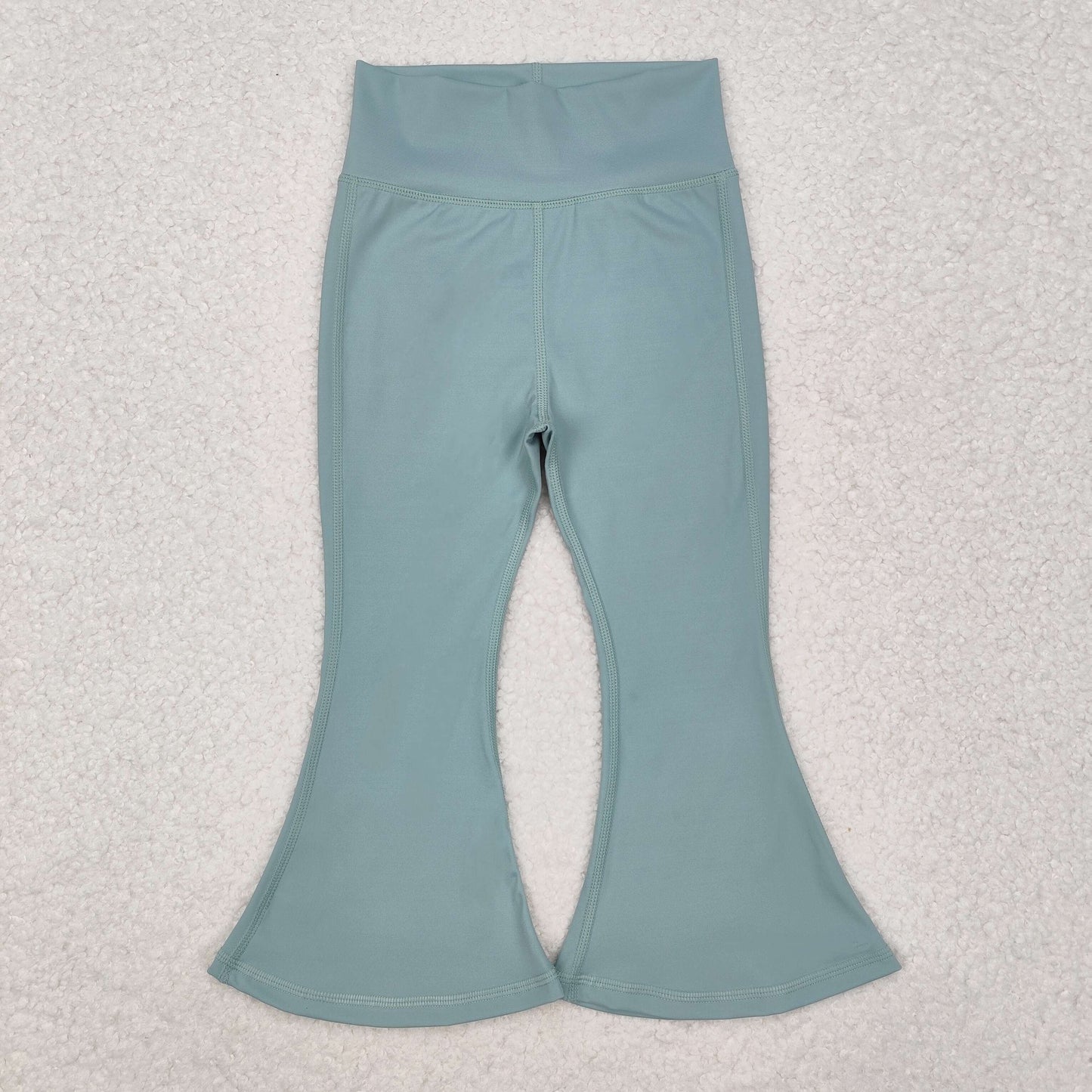 Sibling Baby Girls Kids Yoga Active Bell Bottom Pants RTS