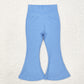 Sibling Baby Girls Kids Yoga Active Bell Bottom Pants RTS