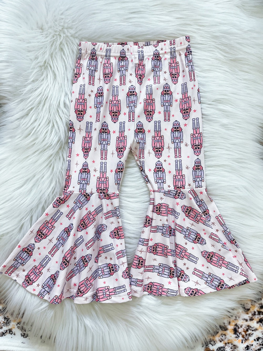 Pre-order Baby Girl Christmas Soldier Bell Pants