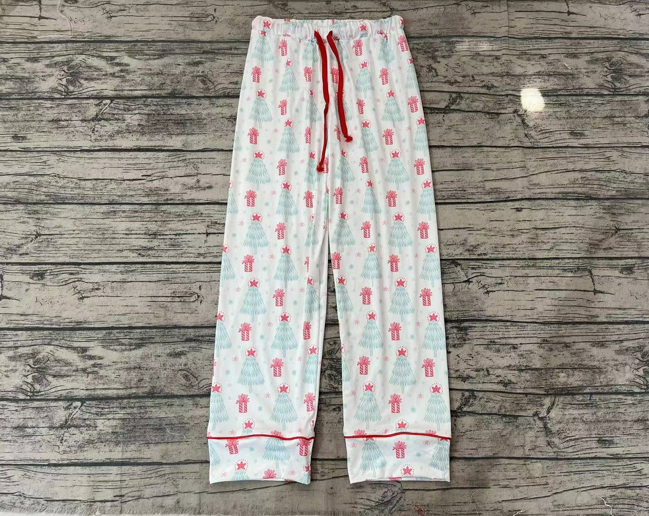 Adult Women Christmas Tree Pants Pajamas