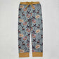 Sibling Adult Western Print Camo Pants Bottom Men Women Clothes RTS